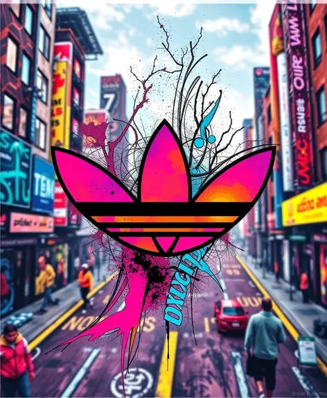 colorful adidas