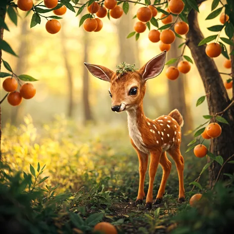 animated baby deer in