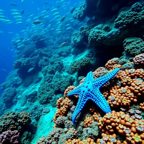 blue starfish