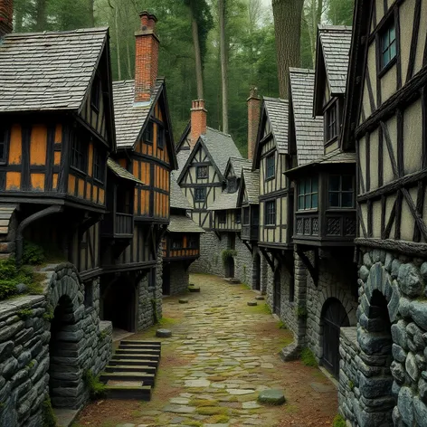 dark wood village