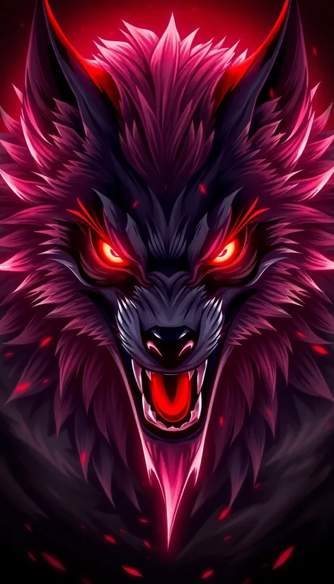 demon anime wolf