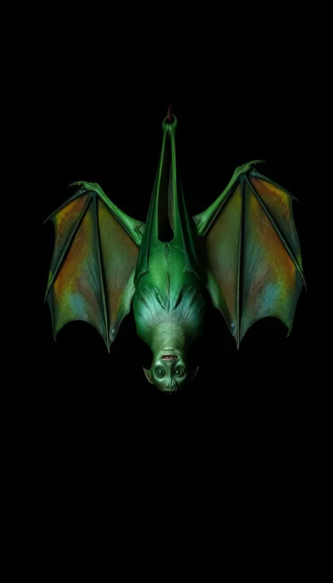 vampire bat hanging