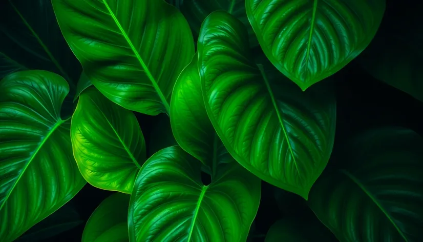 monstera leaves