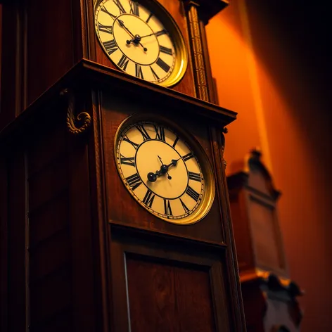 grandfather standing clock