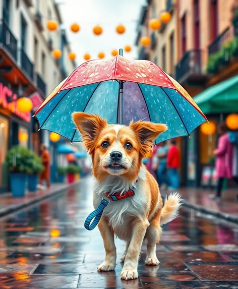 a dog umbrella