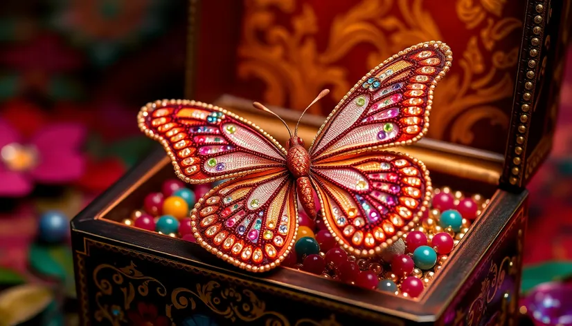 butterfly bead