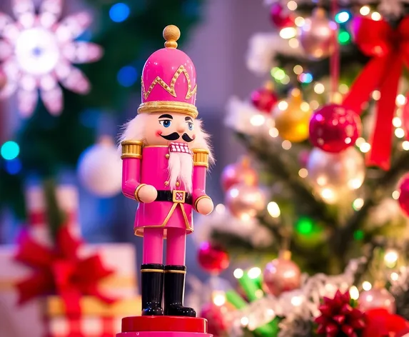 pink nutcracker