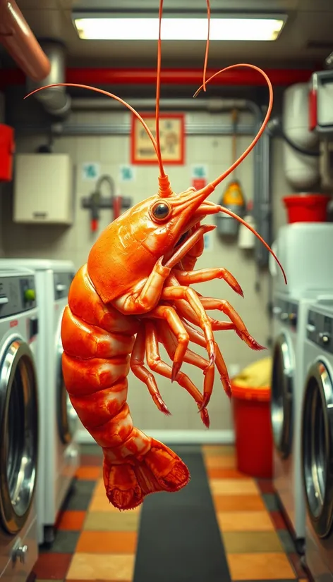 giant laundry room shrimp