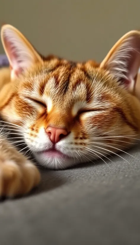 cat drooling in sleep