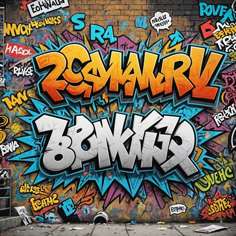 Graffiti letters