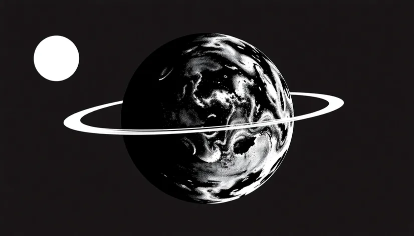 free vector planets black