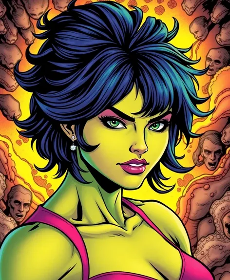 she hulk hair