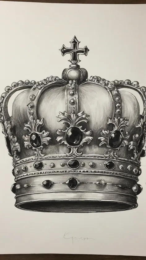 crown drawing