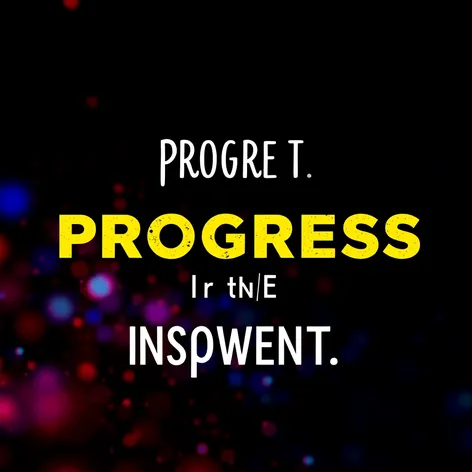 progress inspiration picture