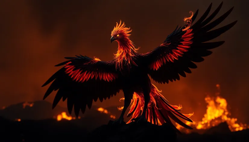 dark phoenix bird