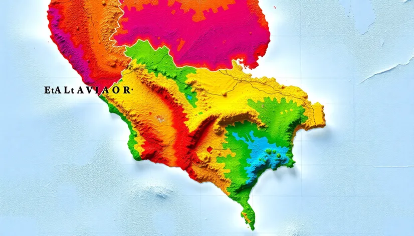 el salvador on map