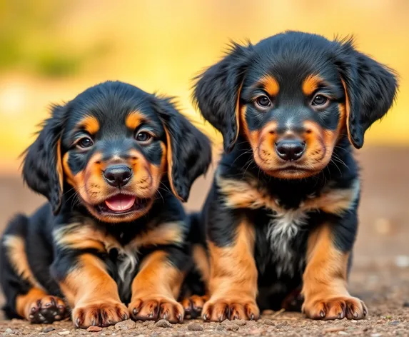 black and tan hound