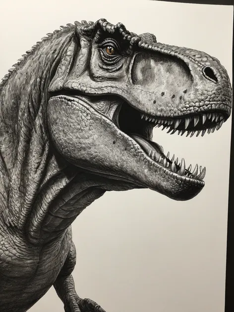 t rex drawing