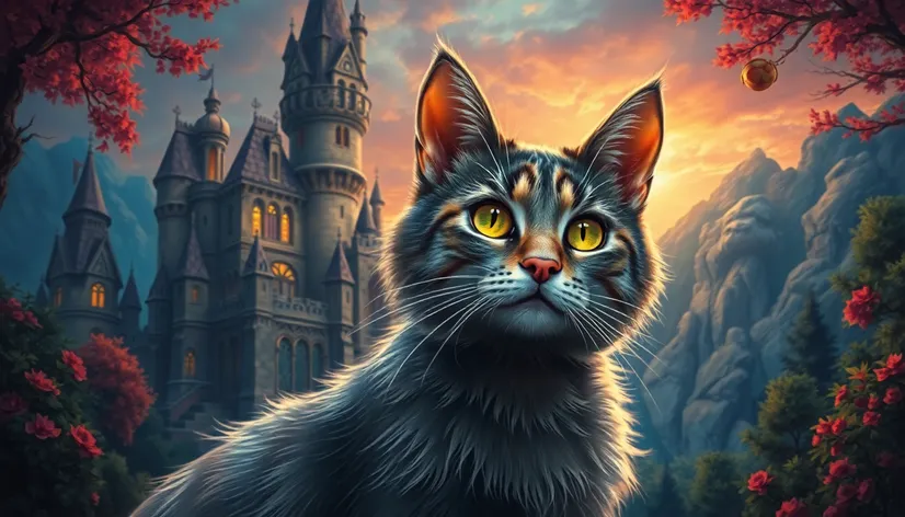 fantasy art cat