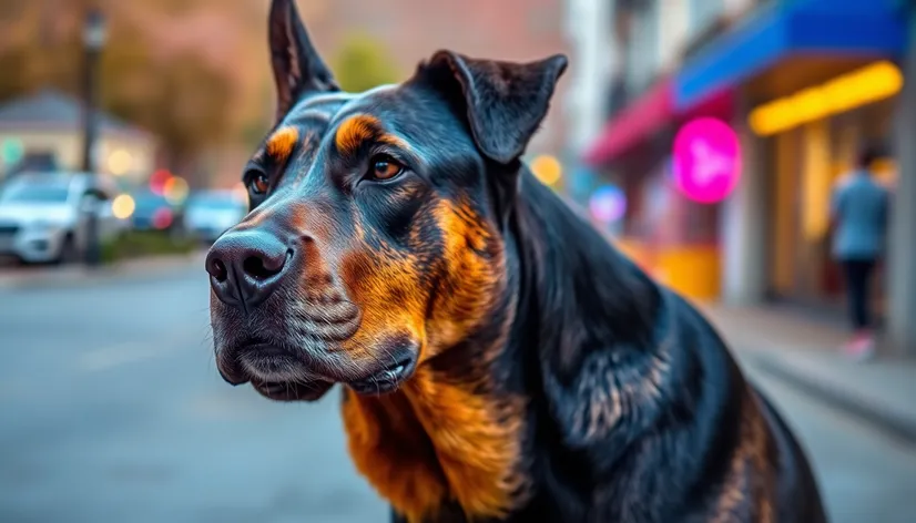 doberman rott mix