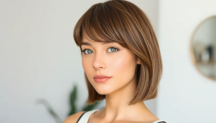 short hairstyles for straight