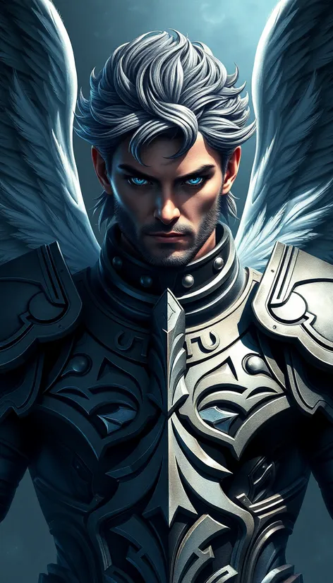 male guardian warrior angel