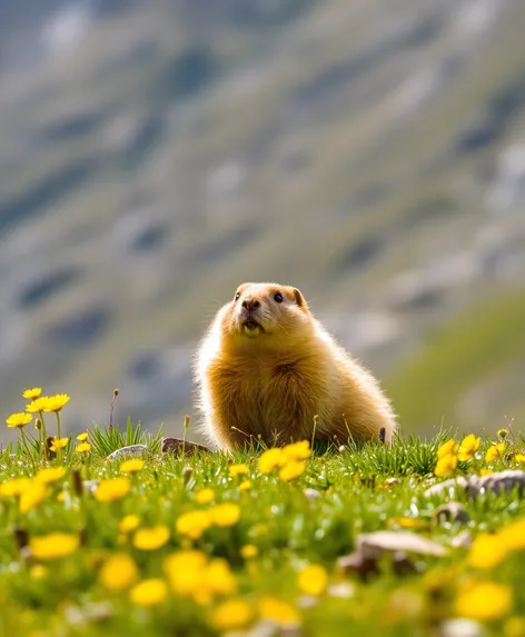 yellow marmot