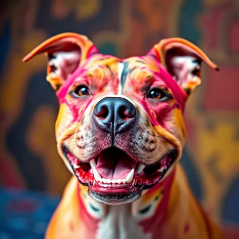 color pitbull