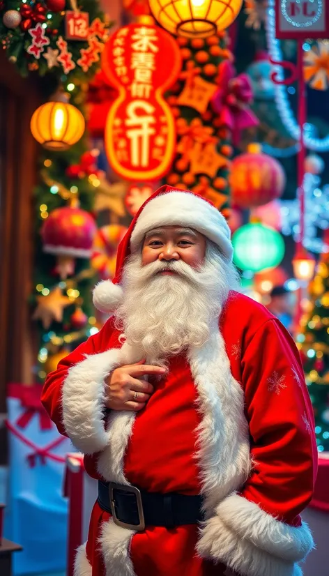 asian santa