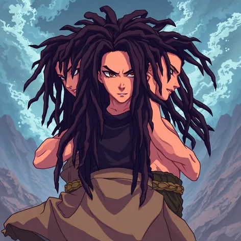 anime characters with dreadlocks