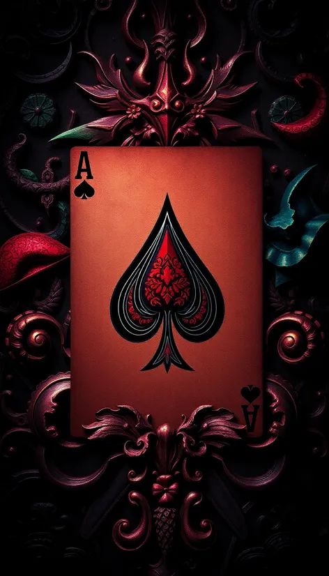 ace of spades background