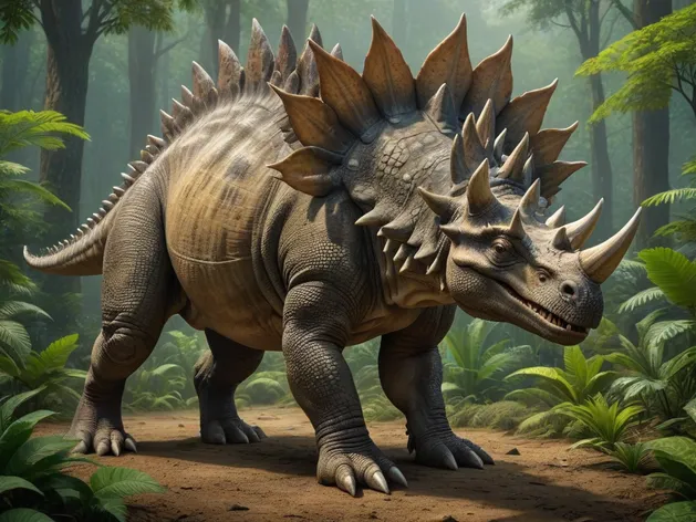 picture of a stegosaurus