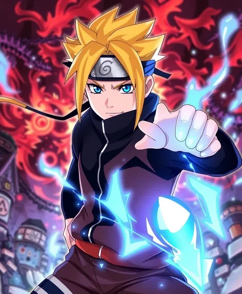 blonde naruto