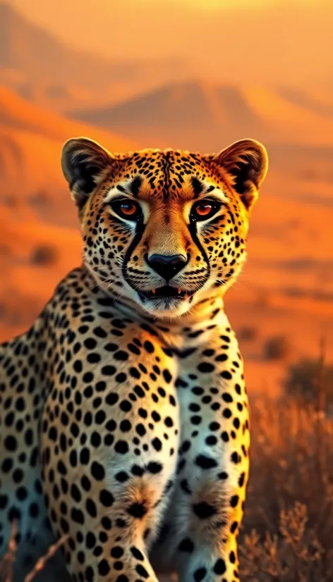 cheetah clipart