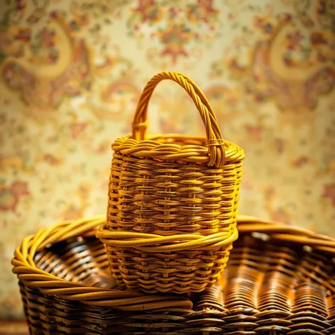 yellow basket