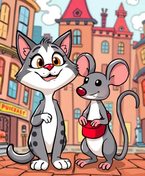 cat rat cartoon