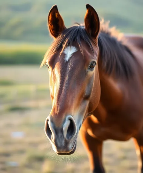 horse smile