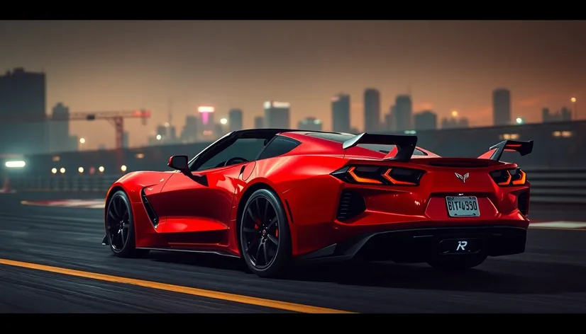 red 2023 corvette