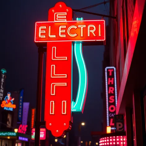 electric sign