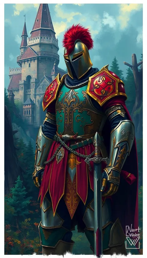 medieval armor colors