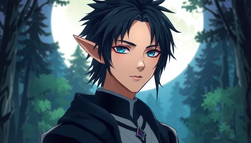 male elf anime