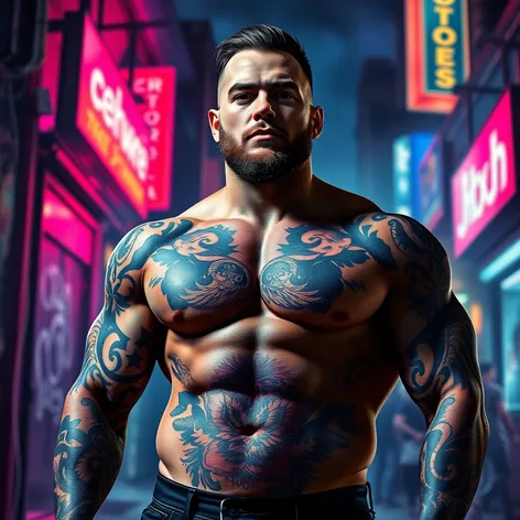 buff guy tattoo