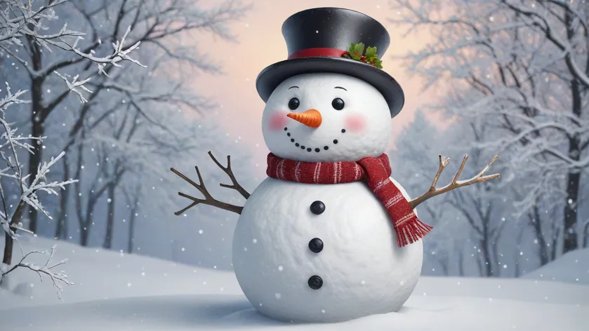 cute snowman