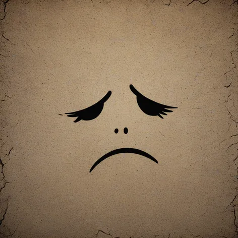 sad face