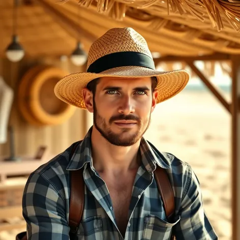 straw hats for men