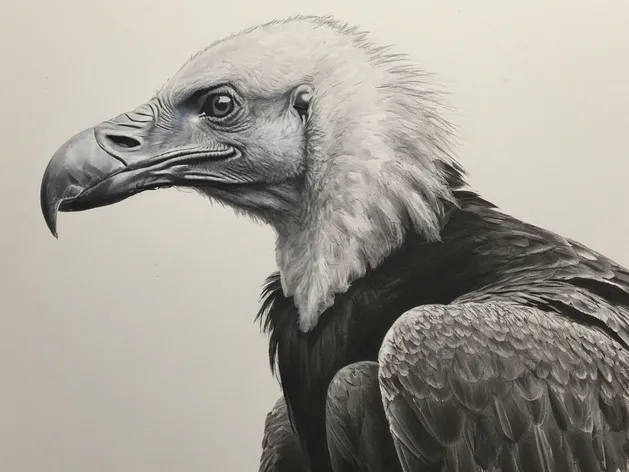 vulture drawing