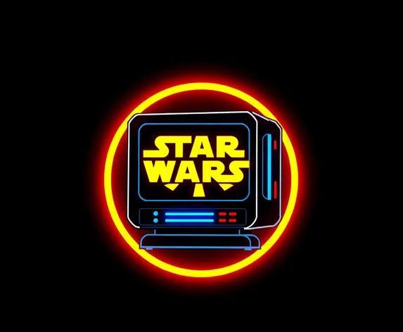 icon computer con starwars