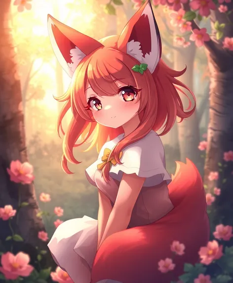 fox girl art