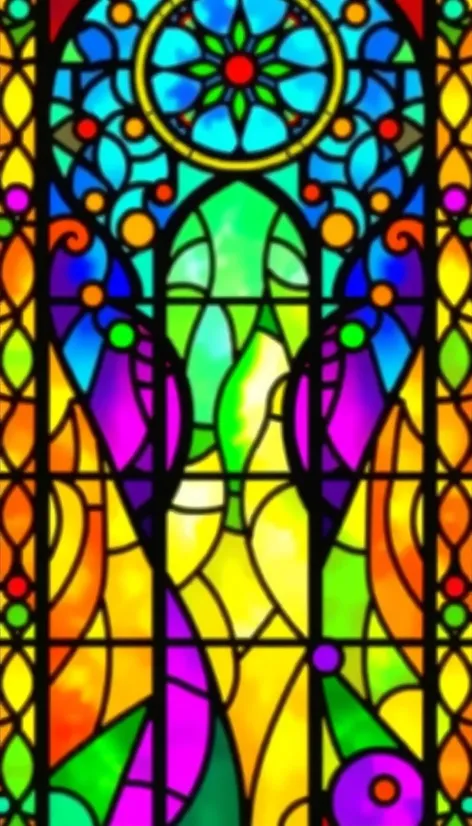 free stained glass patterns