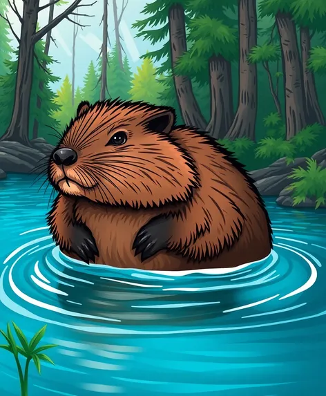 beaver clipart